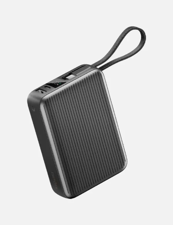 ENERGEA INTEGRA ULTRA 45 | 3 IN 1 POWERBANK WITH BUILT IN USB-C FAST CHARGING CABLE | 45W